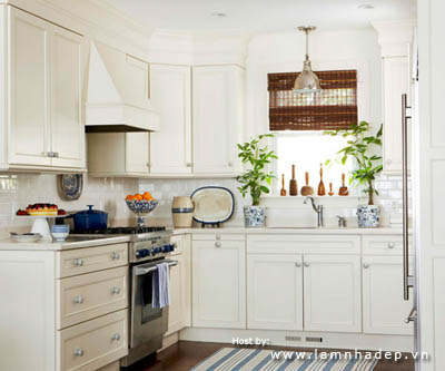 Mẹo làm căn bếp nhỏ trông rộng thoáng hơn